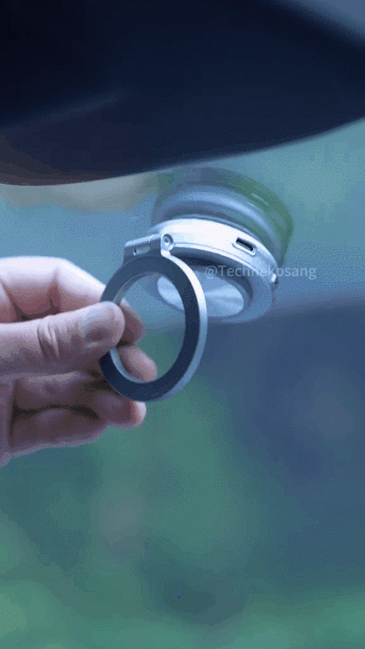 360° Rotating Electric Suction Magnetic Car Phone Holder