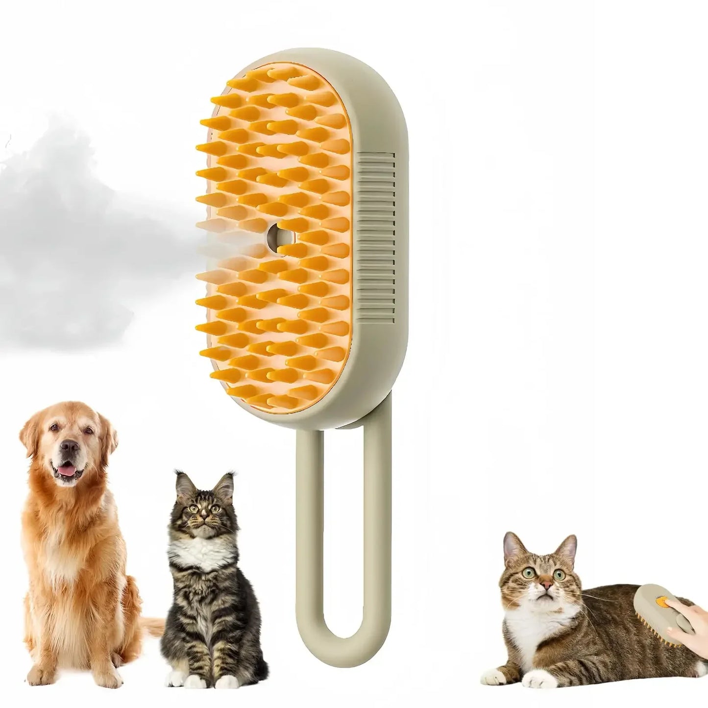 Pet Spray Grooming Comb Steam Brush for Dogs and Cats