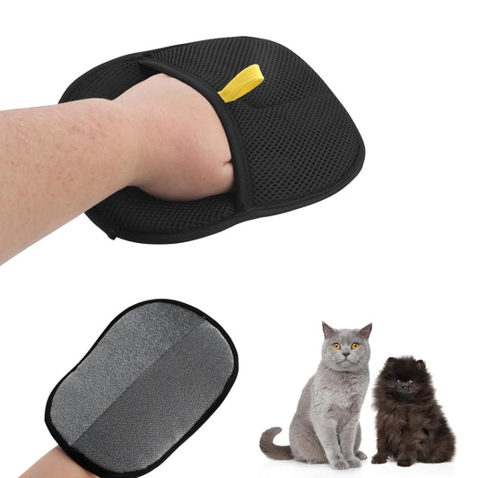 2Pcs Pet Hair Removal Reusable Gloves