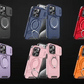 Armor Magnetic Bracket Case for iPhone