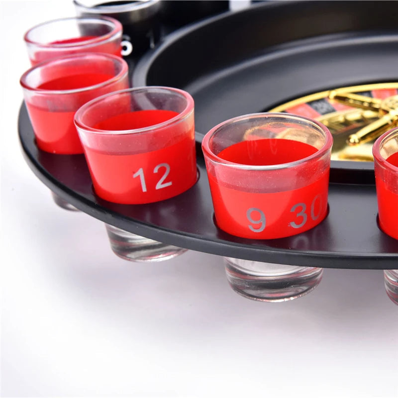 Party Shot Roulette Shot Roulette Game | Party Drinking Wheel | Fun Bar & Celebration ...