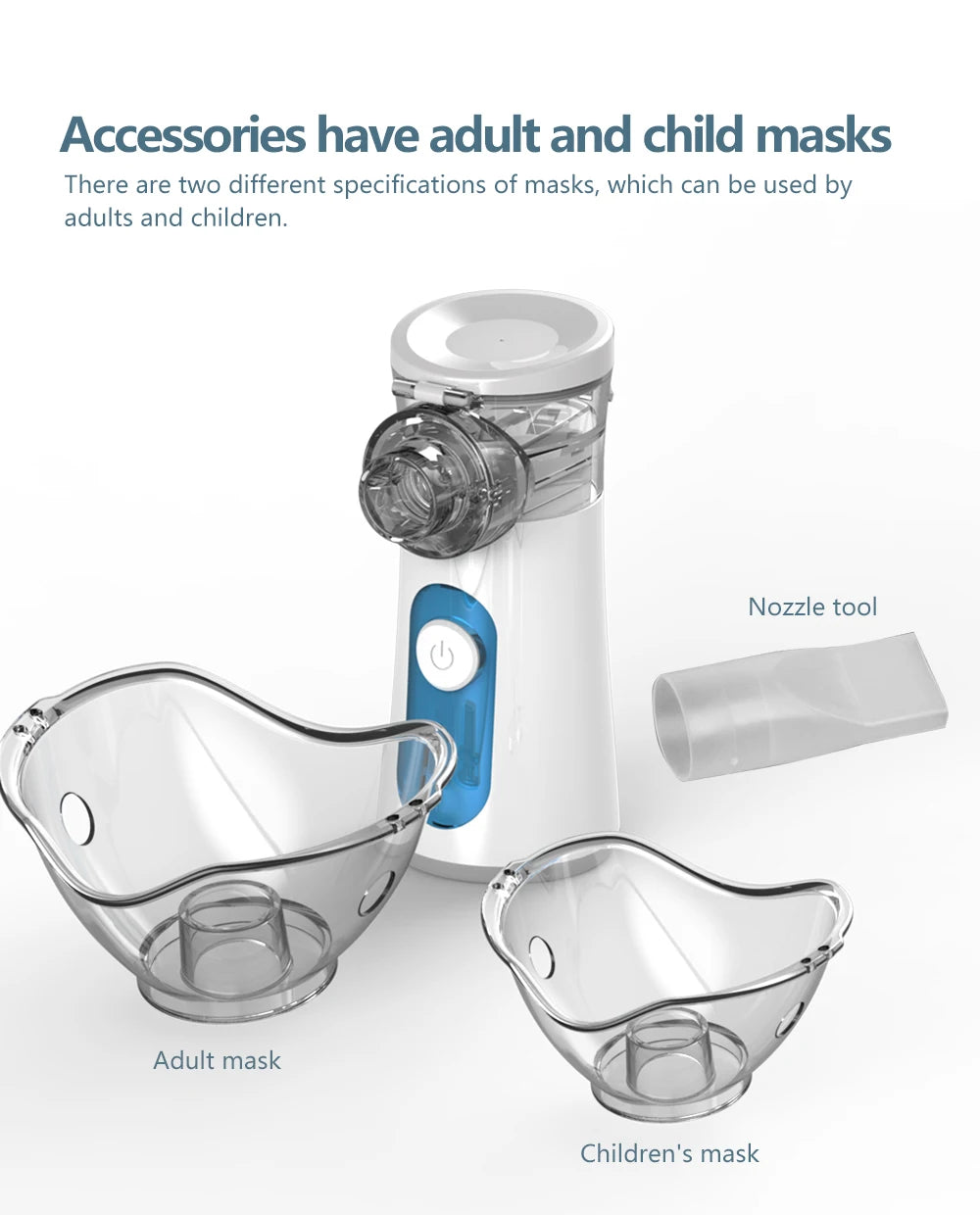 Mesh Nebulizer for Adults & Children