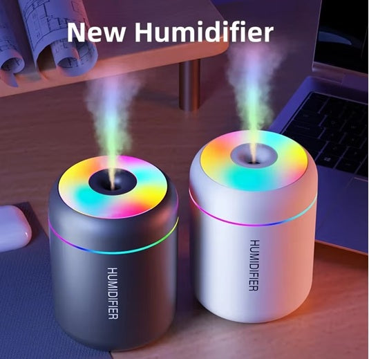 2X-180ML Mini USB Air Humidifier & Essential Oil Aroma Diffuser