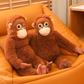 Punch Monkey Orangutan Doll Super Soft Stuffed Bag Animals Plush Toys