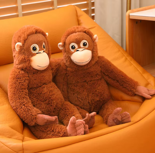 Punch Monkey Orangutan Doll Super Soft Stuffed Bag Animals Plush Toys
