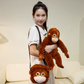 Punch Monkey Orangutan Doll Super Soft Stuffed Bag Animals Plush Toys