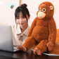 Punch Monkey Orangutan Doll Super Soft Stuffed Bag Animals Plush Toys