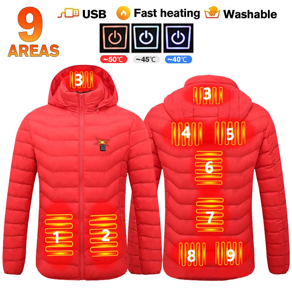 21 Areas Heating Jacket for Men's & Women's