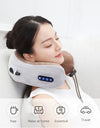 U-shaped neck massager, USB charging portable home car travel electric pillow suitable for relaxing the neck and shoulders