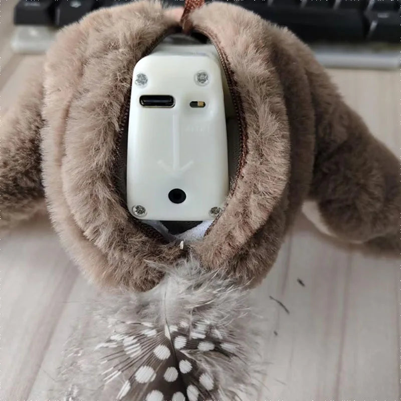 Flapping Bird Touch Toy For Pet