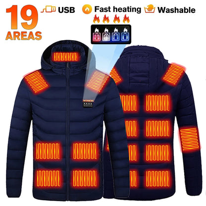 21 Areas Heating Jacket for Men's & Women's