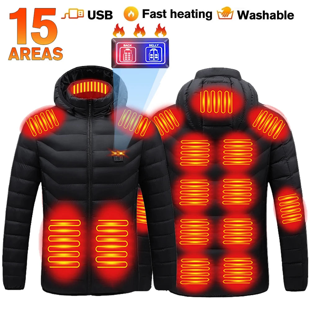 21 Areas Heating Jacket for Men's & Women's
