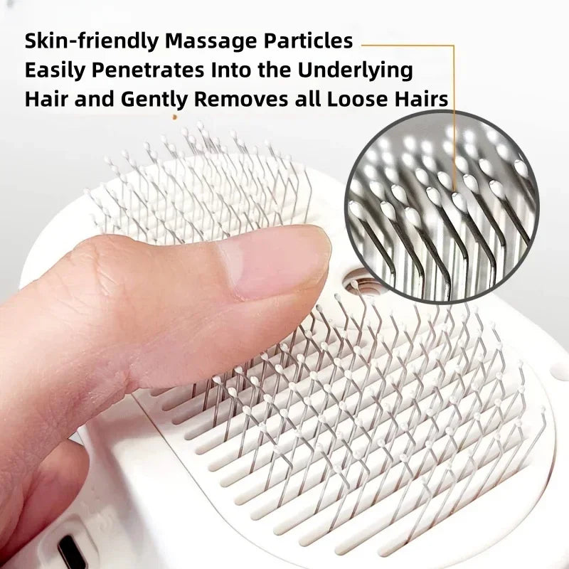 Pet Spray Grooming Comb Steam Brush for Dogs and Cats