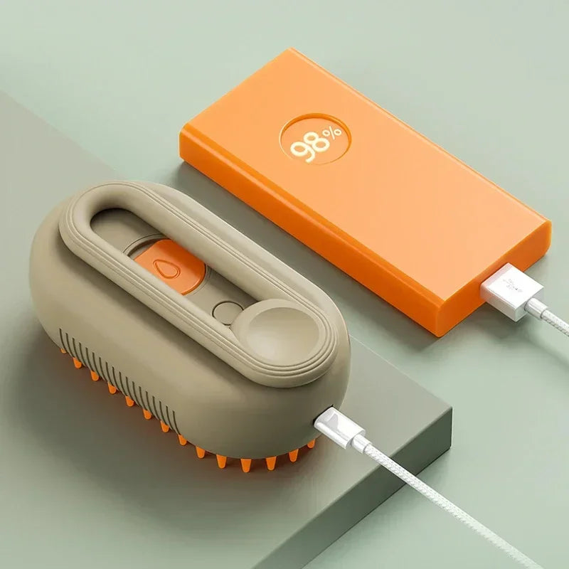 Pet Spray Grooming Comb Steam Brush for Dogs and Cats