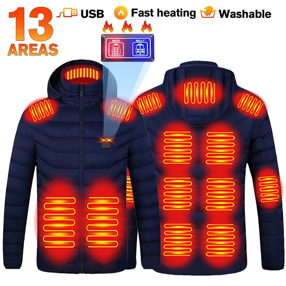 21 Areas Heating Jacket for Men's & Women's