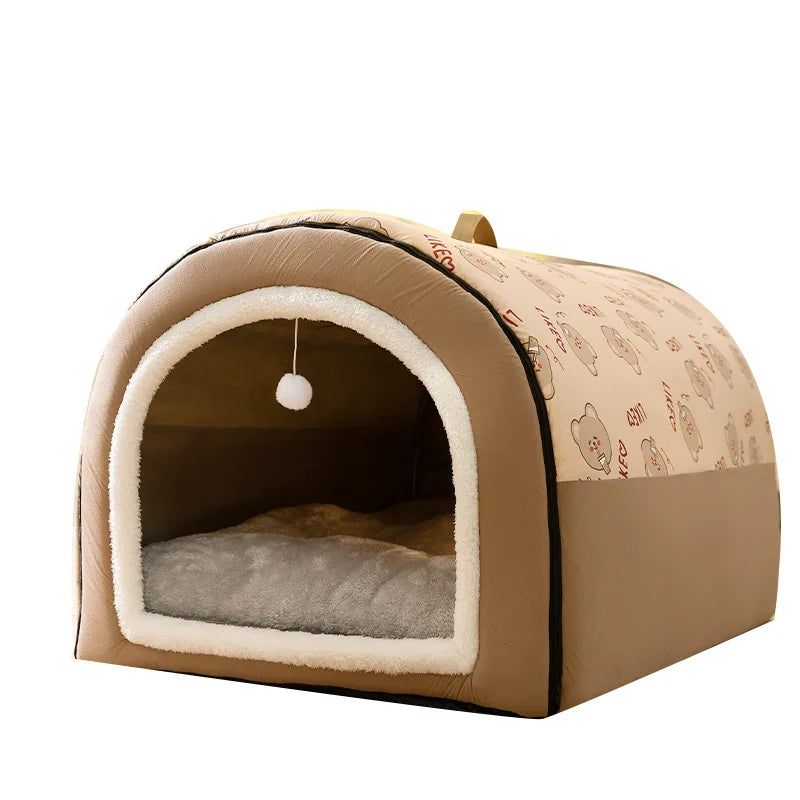 Big Dog Nest Winter Warm Dog House Removable and Washable Dog Bed