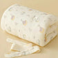 High Quality Cotton Newborn Swaddle Blanket with Cute Bunny Ears Hospital Delivery Wrap Extra Soft Thermal Baby Swaddling New
