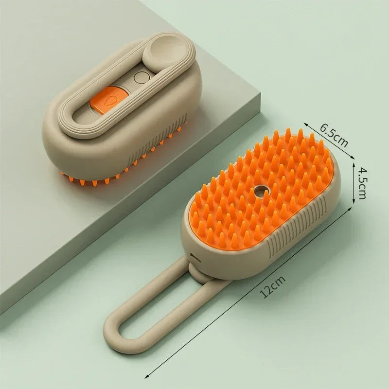 Pet Spray Grooming Comb Steam Brush for Dogs and Cats