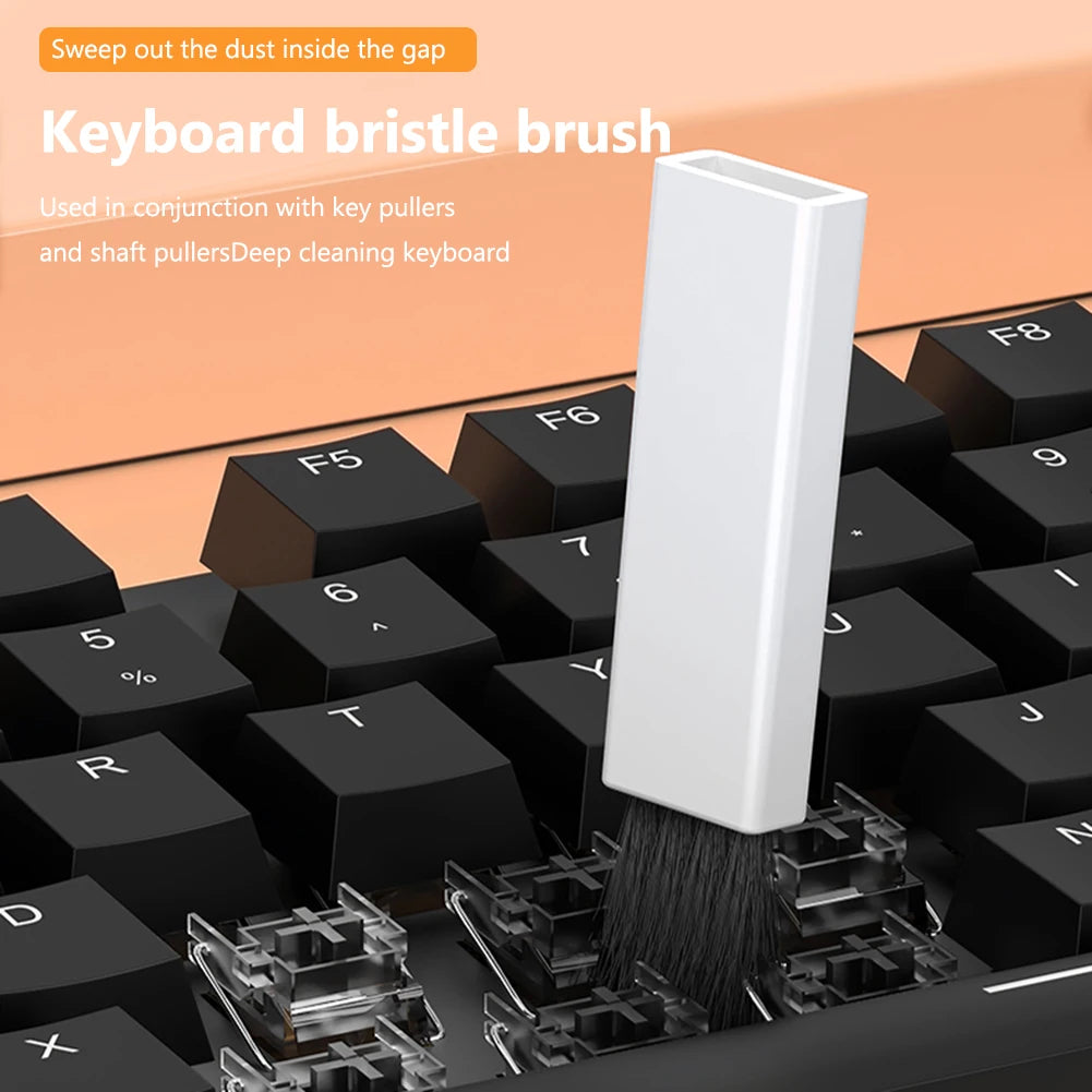 20 IN 1 Cleaning Kit Keyboard Cleaner Brush Bluetooth Earphones Cleaning Pen for Airpods iPhone Cleaning Tools Keycap Puller Kit
