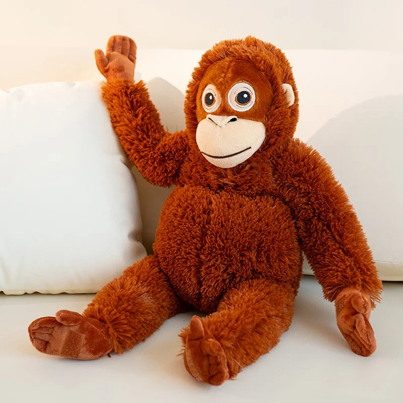 Punch Monkey Orangutan Doll Super Soft Stuffed Bag Animals Plush Toys