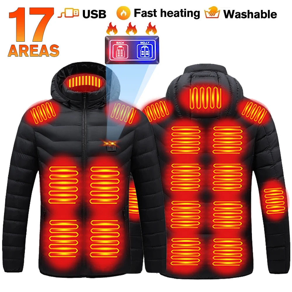21 Areas Heating Jacket for Men's & Women's