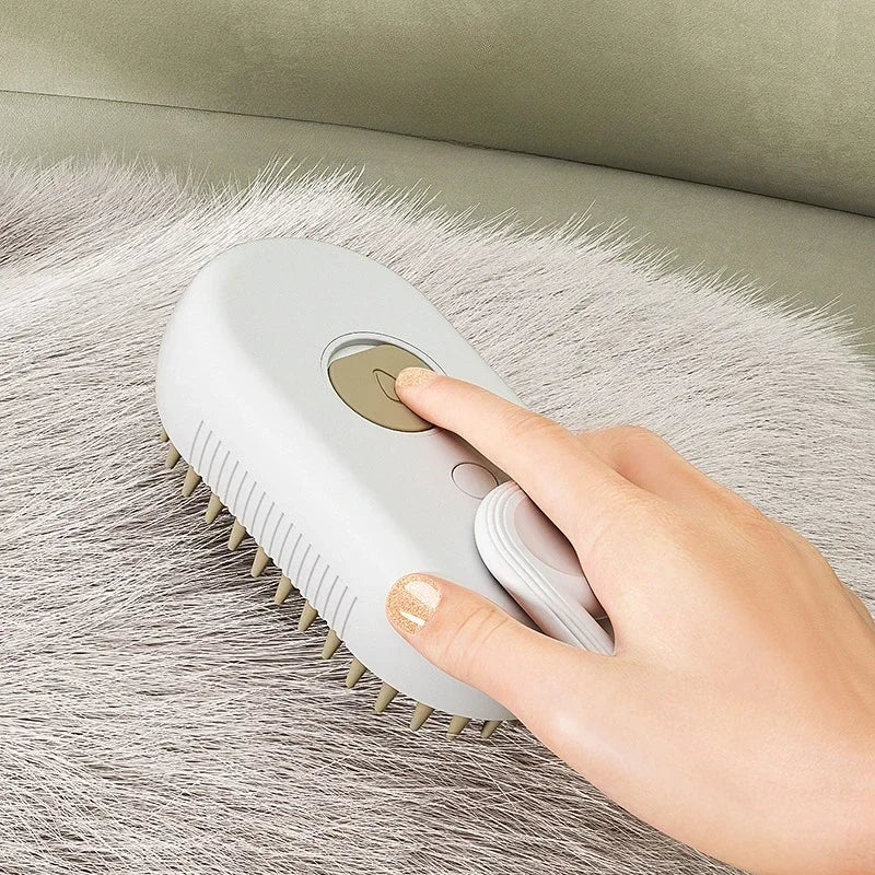 Pet Spray Grooming Comb Steam Brush for Dogs and Cats