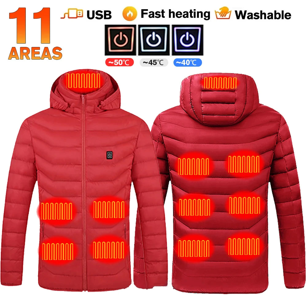 21 Areas Heating Jacket for Men's & Women's