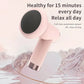 6 Speed Massage Gun Settings 5 Interchangeable Heads Rechargeable Mini Fat-Reducing Massager Body Shaping Muscle Relaxation