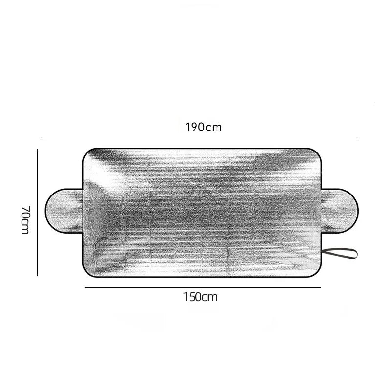 Universal Car Windshield Snow Cover - Frost Ice Rain & Sun Protector