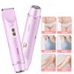 Electric Razors for Women 2 in 1 Electric Shaver for Pubic Hair Trimmer IPX7 Waterproof Wet&Dry Use Bikini Shaver for Body