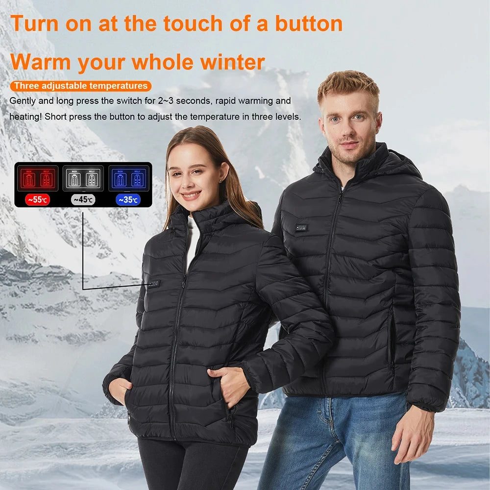 21 Areas Heating Jacket for Men's & Women's