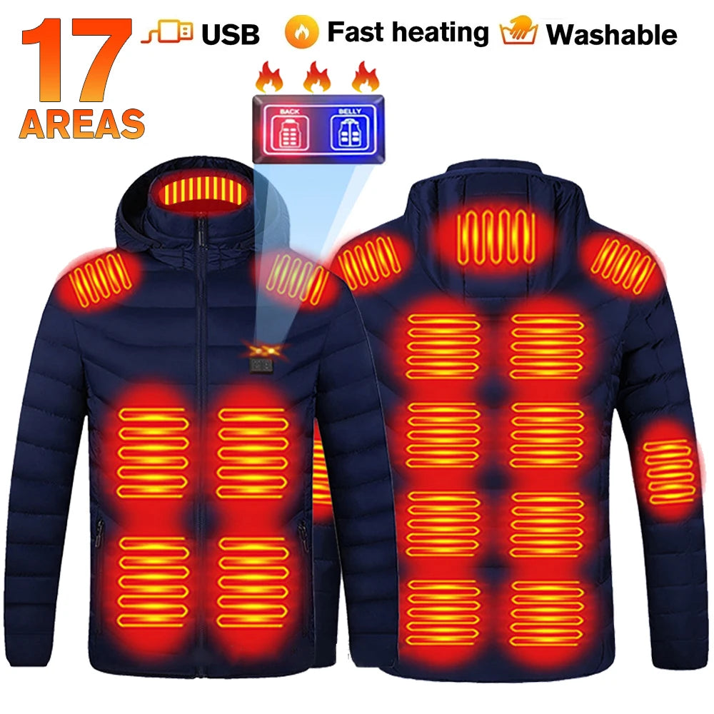 21 Areas Heating Jacket for Men's & Women's