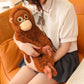 Punch Monkey Orangutan Doll Super Soft Stuffed Bag Animals Plush Toys