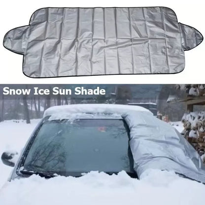 Universal Car Windshield Snow Cover - Frost Ice Rain & Sun Protector