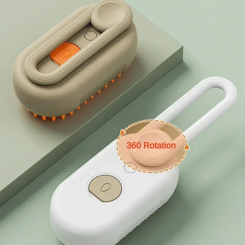 Pet Spray Grooming Comb Steam Brush for Dogs and Cats