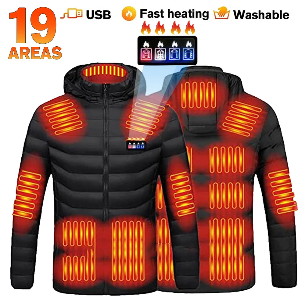 21 Areas Heating Jacket for Men's & Women's