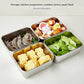 Stainless Steel Food Container with Cover Small Thicken Fresh-keep Food Fruit Lid Sealed Storage Box  Kitchen Fridge Organizer