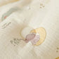 High Quality Cotton Newborn Swaddle Blanket with Cute Bunny Ears Hospital Delivery Wrap Extra Soft Thermal Baby Swaddling New