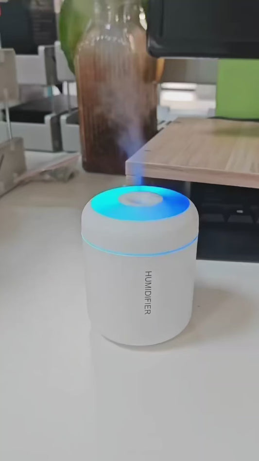 2X-180ML Mini USB Air Humidifier & Essential Oil Aroma Diffuser